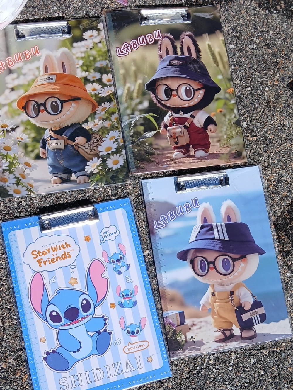 Blue Stitch Clipboard - Kids Toys